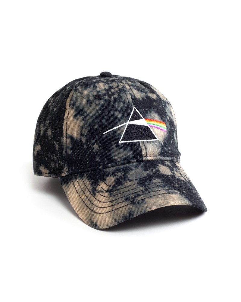 Pink Floyd Dark Side Splatter Tie Dye Hat Black $7.35 Hats