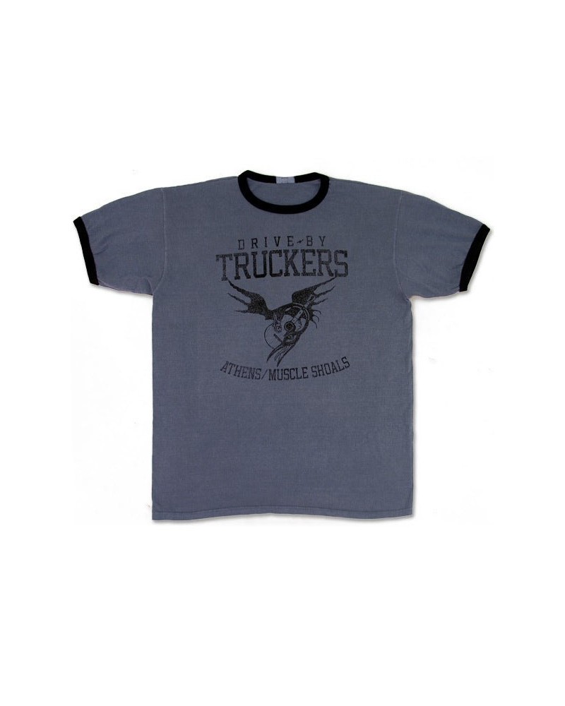 Drive-By Truckers DBT Ringer T with Cooley Bird Print $4.60 Shirts