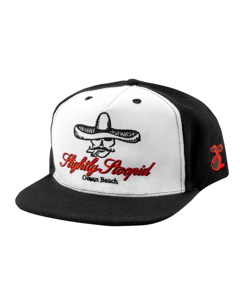 Slightly Stoopid Roberto's Snapback Flat Brim Hat $9.50 Hats