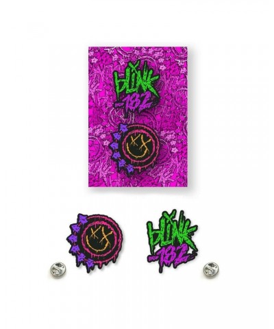 blink-182 Slime Logo Enamel Pin Set $6.60 Accessories