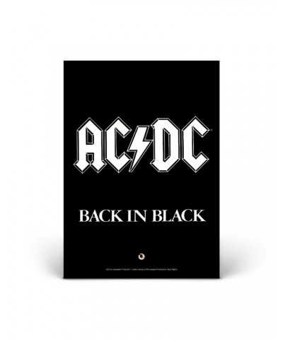 AC/DC Back In Black Glass Photo Print $19.50 Decor