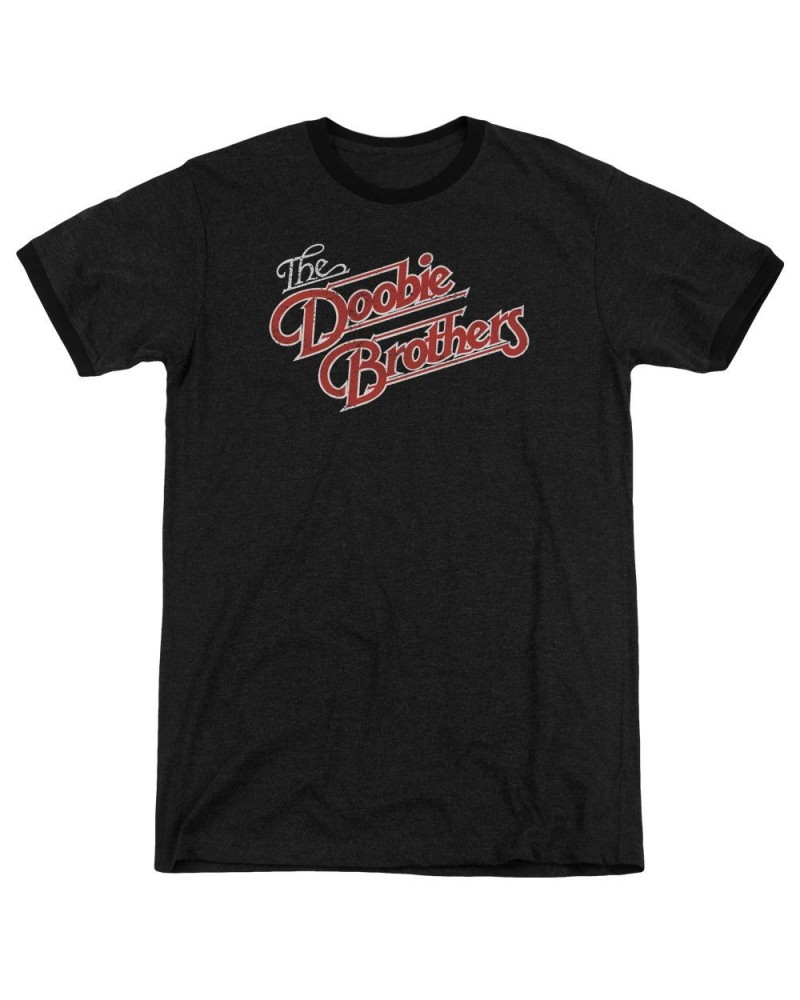 The Doobie Brothers Shirt | LOGO Premium Ringer Tee $11.04 Shirts