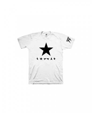 David Bowie Blackstar Women's White T-shirt $8.40 Shirts