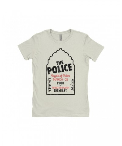 The Police Ladies' Boyfriend T-Shirt | Bombay 1980 Concert Shirt $10.73 Shirts