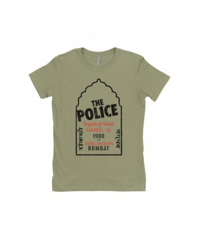 The Police Ladies' Boyfriend T-Shirt | Bombay 1980 Concert Shirt $10.73 Shirts