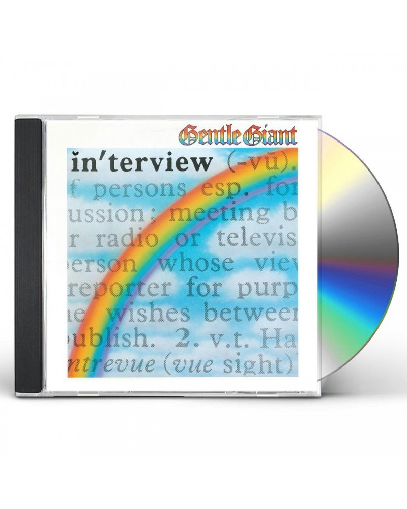 Gentle Giant INTERVIEW CD $4.31 CD