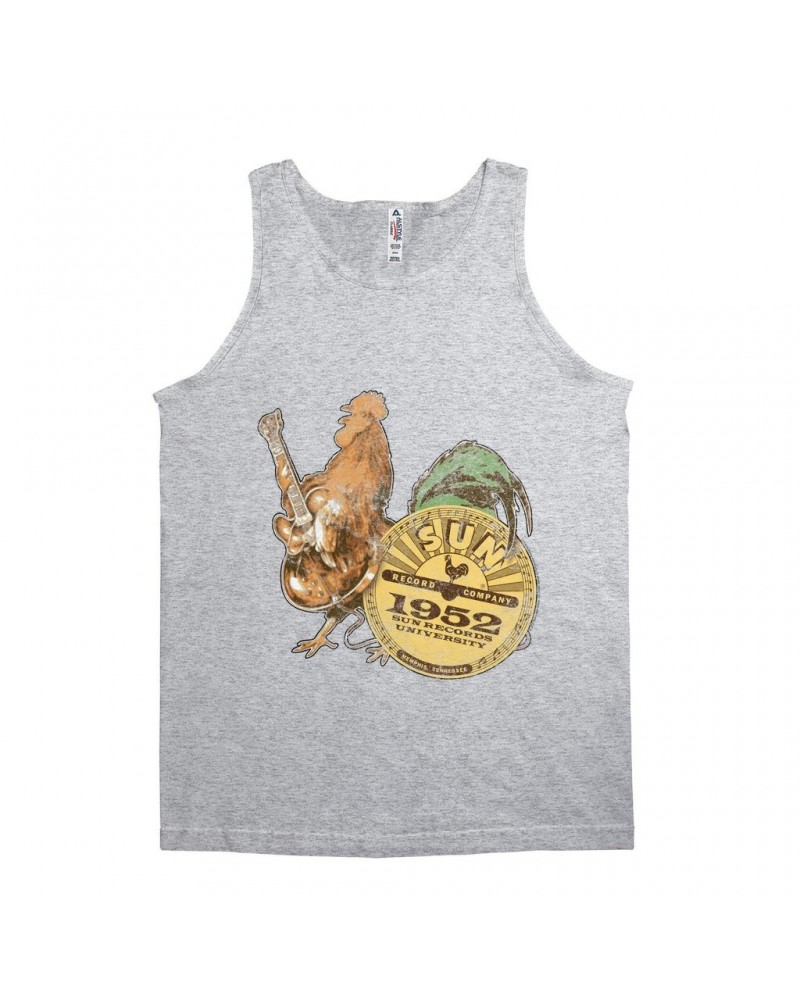 Sun Records Unisex Tank Top | 1952 Red Rooster University Shirt $11.73 Shirts