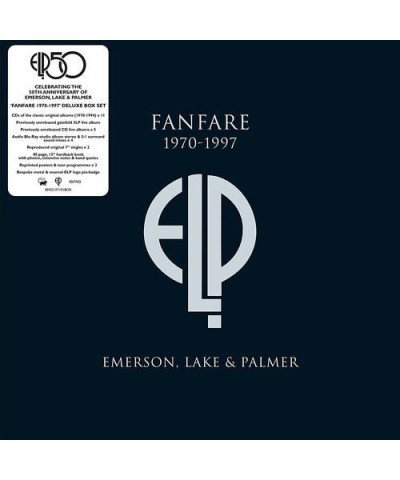Emerson Lake & Palmer FANFARE: EMERSON LAKE & PALMER BOX CD $84.25 CD