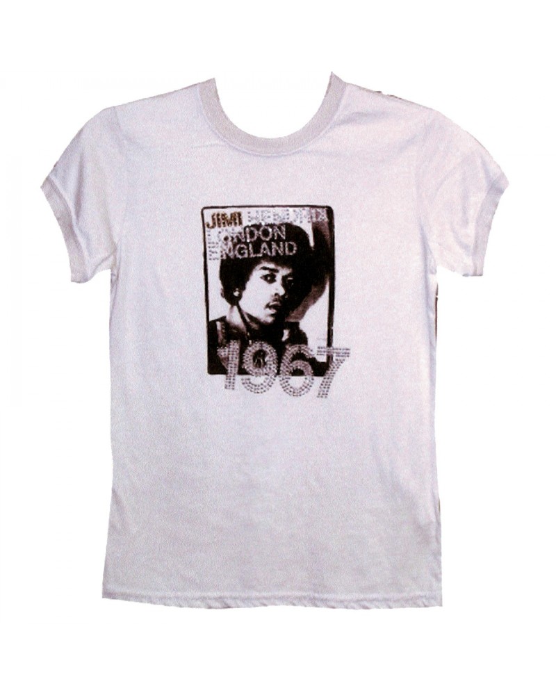 Jimi Hendrix Hendrix London Sparks 1967 Ladies T-Shirt $2.29 Shirts