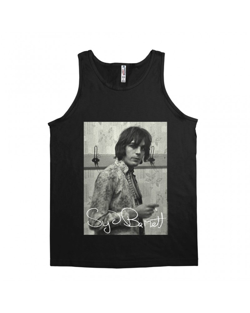 Syd Barrett Unisex Tank Top | Syd Photo And Signature Shirt $11.23 Shirts