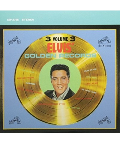 Elvis Presley GOLDEN RECORDS VOL. 3 Vinyl Record $42.50 Vinyl
