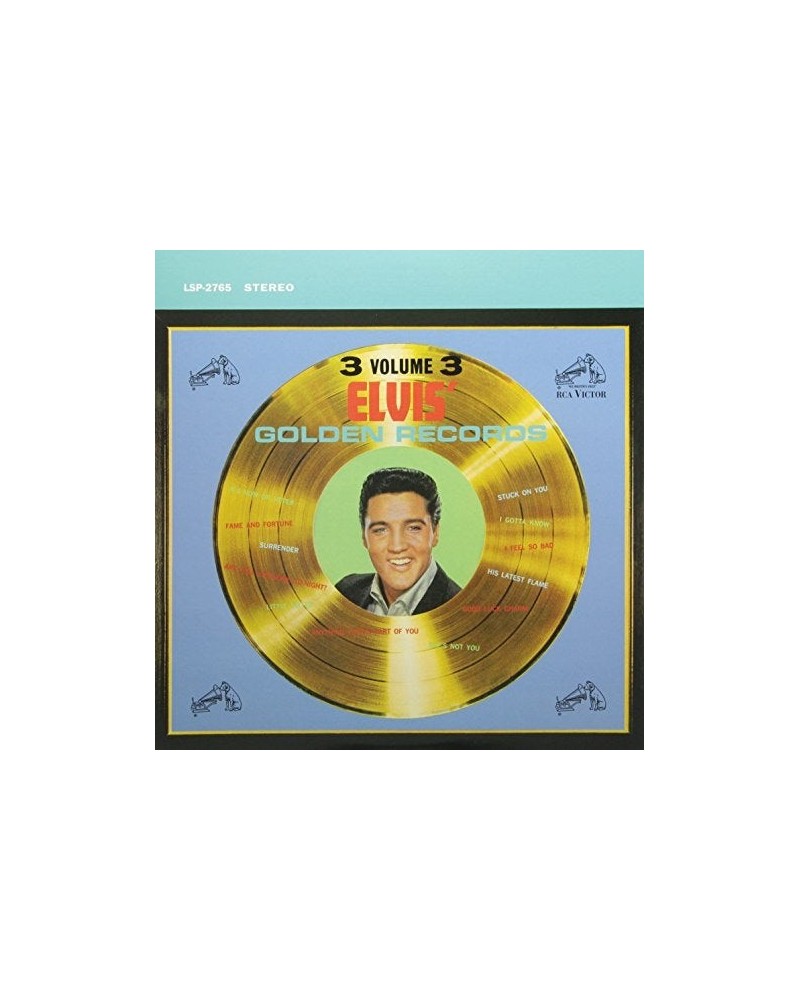 Elvis Presley GOLDEN RECORDS VOL. 3 Vinyl Record $42.50 Vinyl