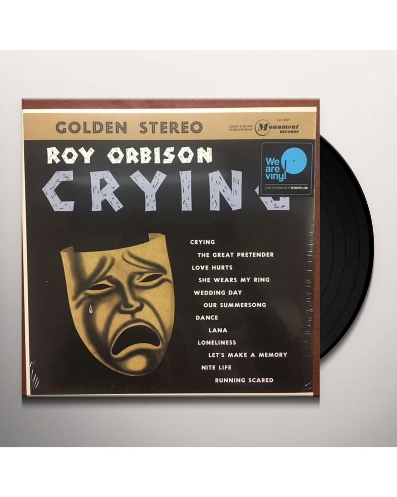 Roy Orbison CRYING (150G/DL CARD) Vinyl Record $12.00 Vinyl