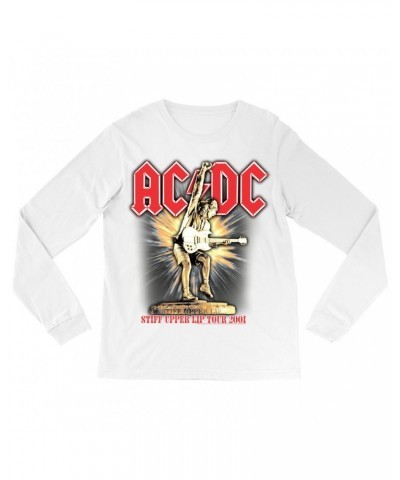 AC/DC Long Sleeve Shirt | Angus Guitar Rock N' Roll Starburst Shirt $10.78 Shirts