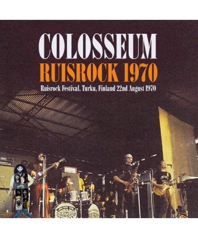 Colosseum LIVE AT RUISROCK FESTIVAL TURKU FINLAND 1970 CD $5.58 CD