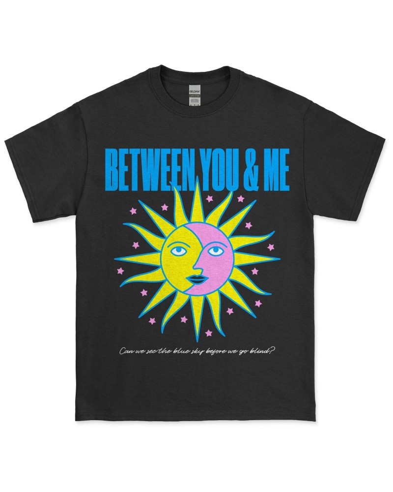 Between You & Me Sun & Moon Tee (Black) $9.53 Shirts