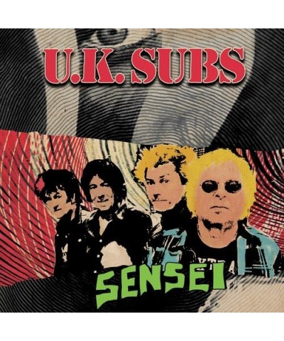 U.K. Subs SENSEI - GREEN Vinyl Record $6.48 Vinyl