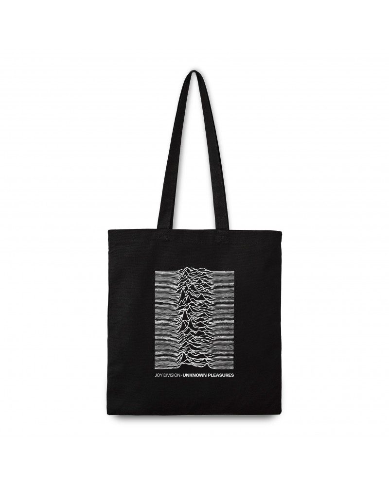 Joy Division Rocksax Joy Division Tote Bag - Unknown Pleasures $7.88 Bags