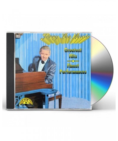 Jerry Lee Lewis GREATEST HITS: FINEST PERFORMANCES CD $3.13 CD