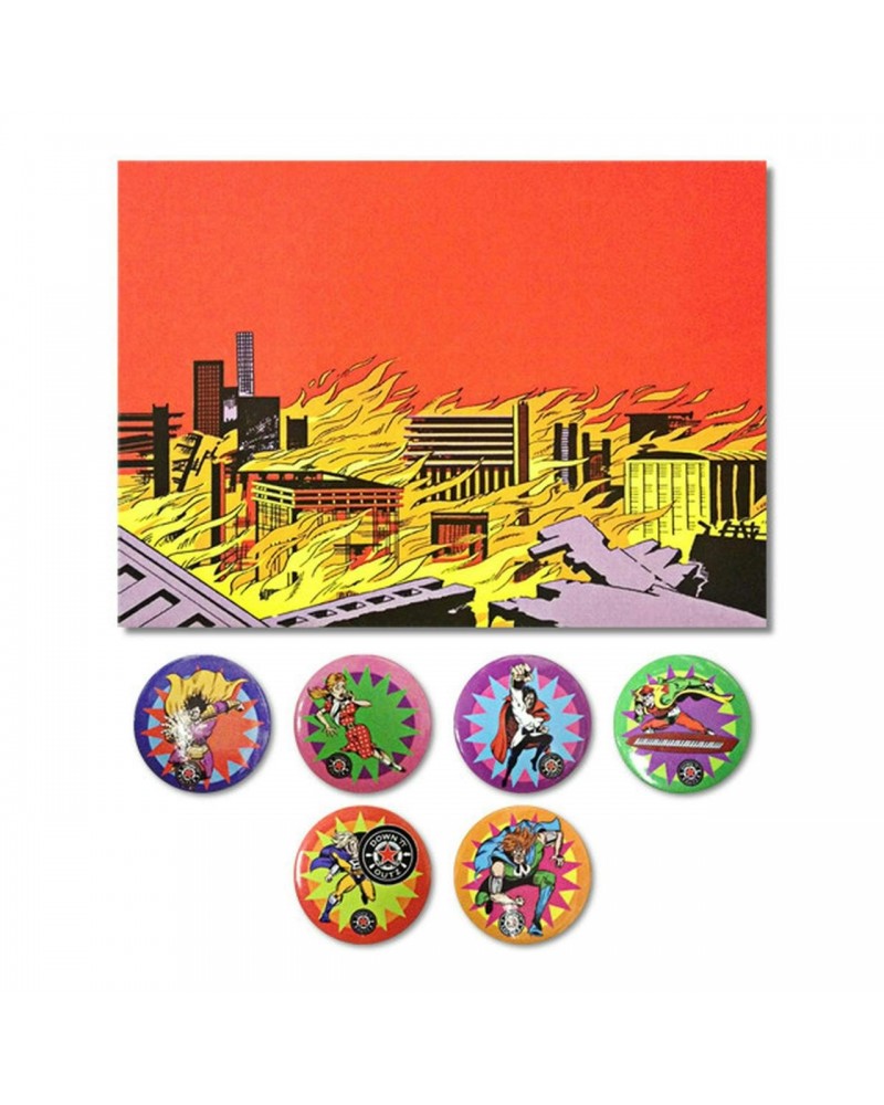 Down 'n' Outz Down N’ Outz Button Pack With Postcard $5.86 Accessories