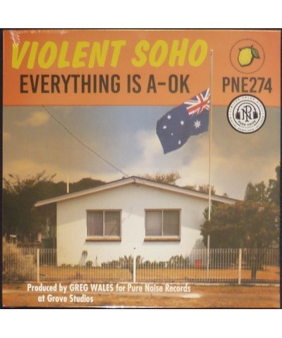 Violent Soho Everything Is A-OK Vinyl Record $12.47 Vinyl