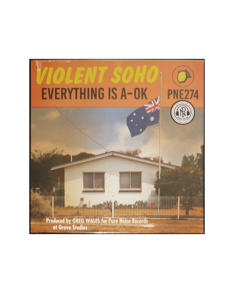 Violent Soho Everything Is A-OK Vinyl Record $12.47 Vinyl