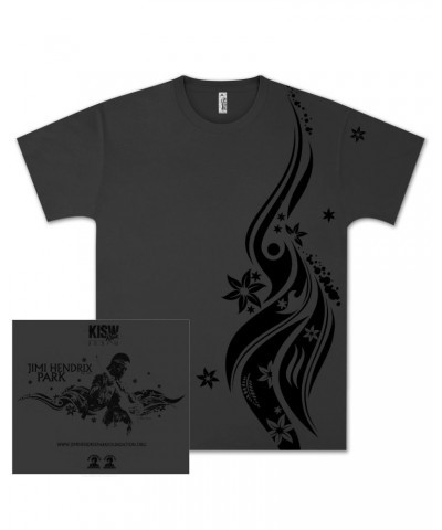 Jimi Hendrix Park Foundation Vert Swoop T-Shirt $1.49 Shirts