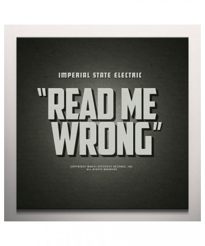 Imperial State Electric Read Me Wrong Vinyl Record $4.39 Vinyl