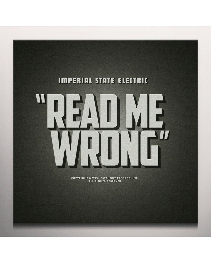 Imperial State Electric Read Me Wrong Vinyl Record $4.39 Vinyl