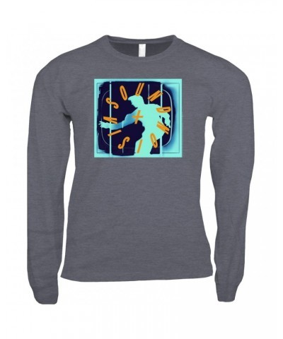 David Bowie Long Sleeve Shirt | Sound Vision Logo Shirt $8.99 Shirts