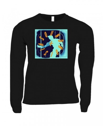 David Bowie Long Sleeve Shirt | Sound Vision Logo Shirt $8.99 Shirts