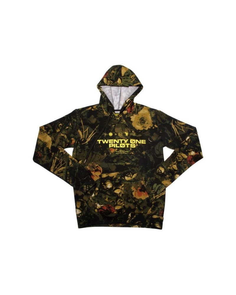 Twenty One Pilots Logo Hoodie (Camo Collection) $23.42 Sweatshirts