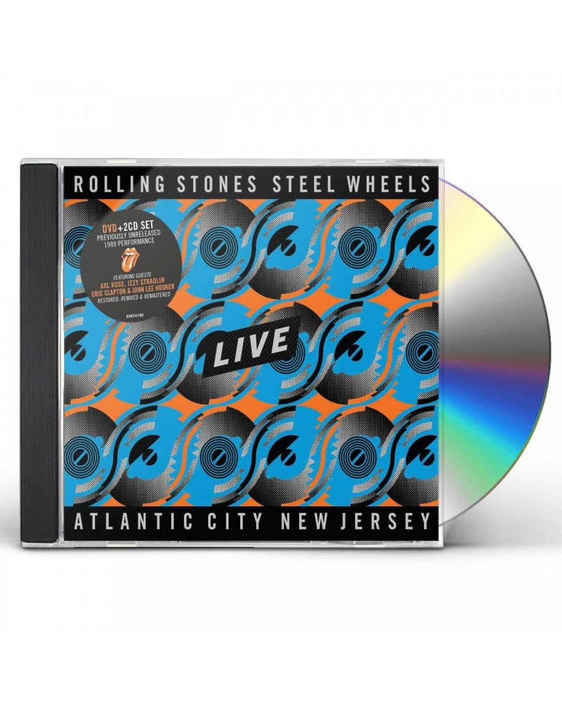 The Rolling Stones STEEL WHEELS LIVE (LIVE FROM ATLANTIC CITY NJ 1989 CD $13.92 CD