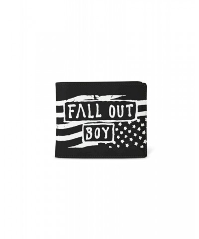 Fall Out Boy Rocksax Fall Out Boy Wallet - Flag $10.11 Accessories