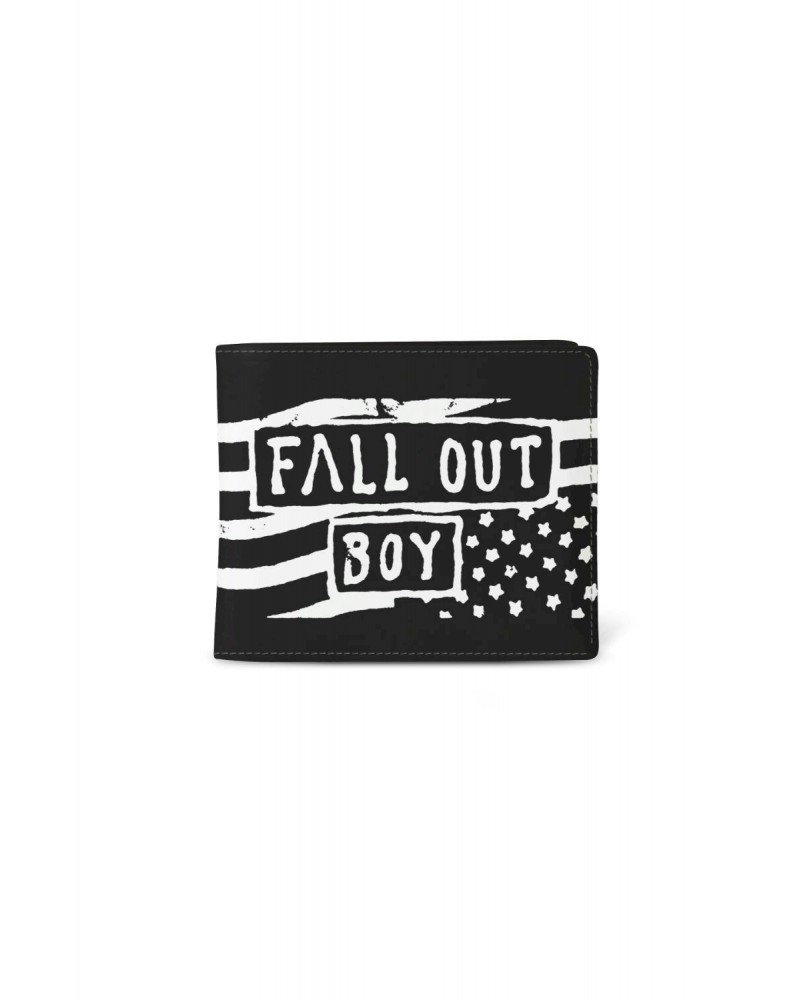 Fall Out Boy Rocksax Fall Out Boy Wallet - Flag $10.11 Accessories