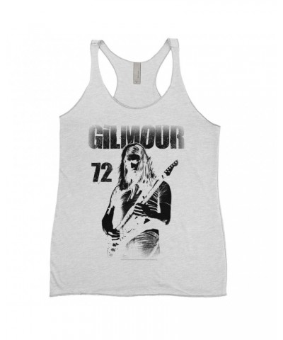David Gilmour Ladies' Tank Top | Gilmour 1972 Design Distressed Shirt $12.45 Shirts
