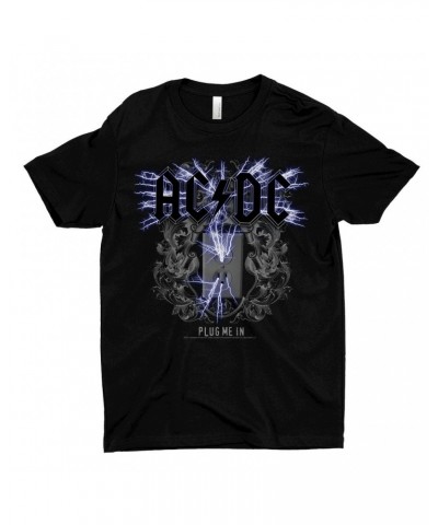 AC/DC T-Shirt | Plug Me In Design Shirt $10.98 Shirts