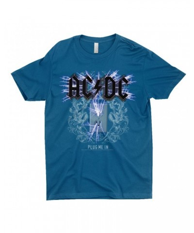 AC/DC T-Shirt | Plug Me In Design Shirt $10.98 Shirts