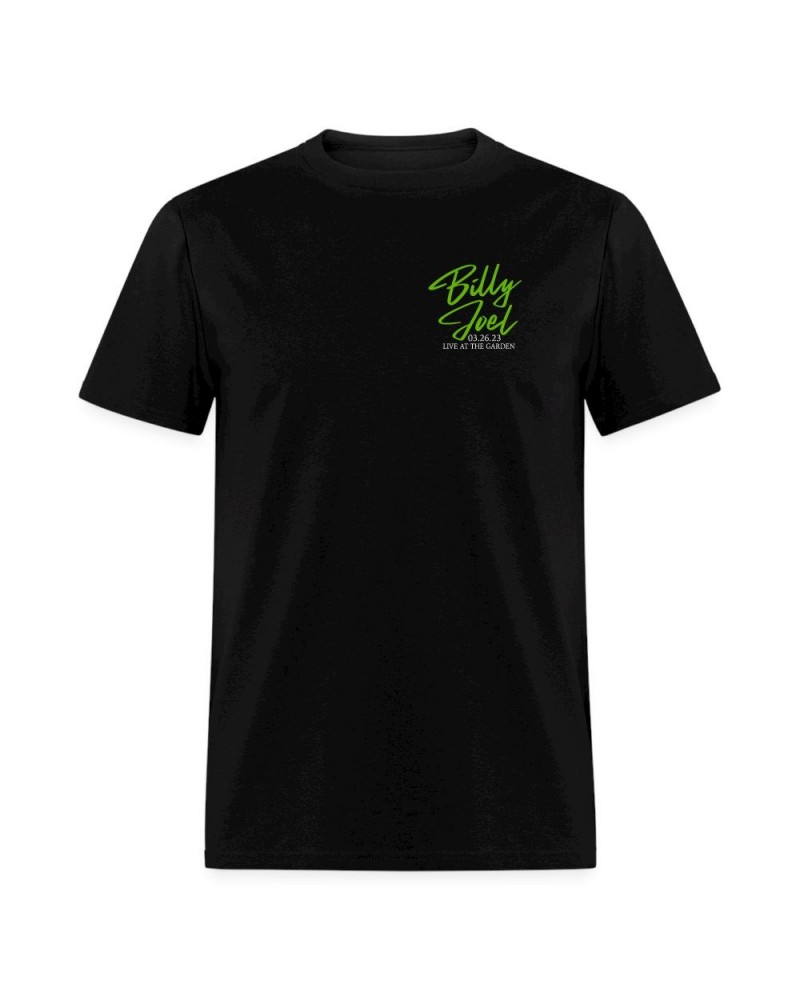 Billy Joel "3-26-23 MSG Set List" Black T-Shirt Online Exclusive $17.00 Shirts