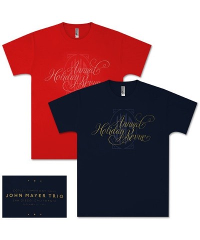 John Mayer 12/29/09 Annual Holiday Blues Revue Unisex John Mayer T-Shirt $6.30 Shirts
