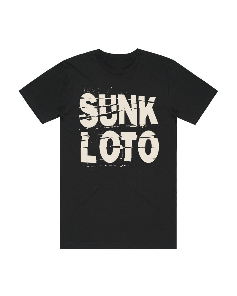 Sunk Loto Stretch Logo T-shirt (Bone) $8.99 Shirts