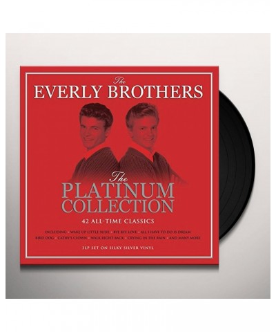 The Everly Brothers PLATINUM COLLECTION Vinyl Record $9.90 Vinyl