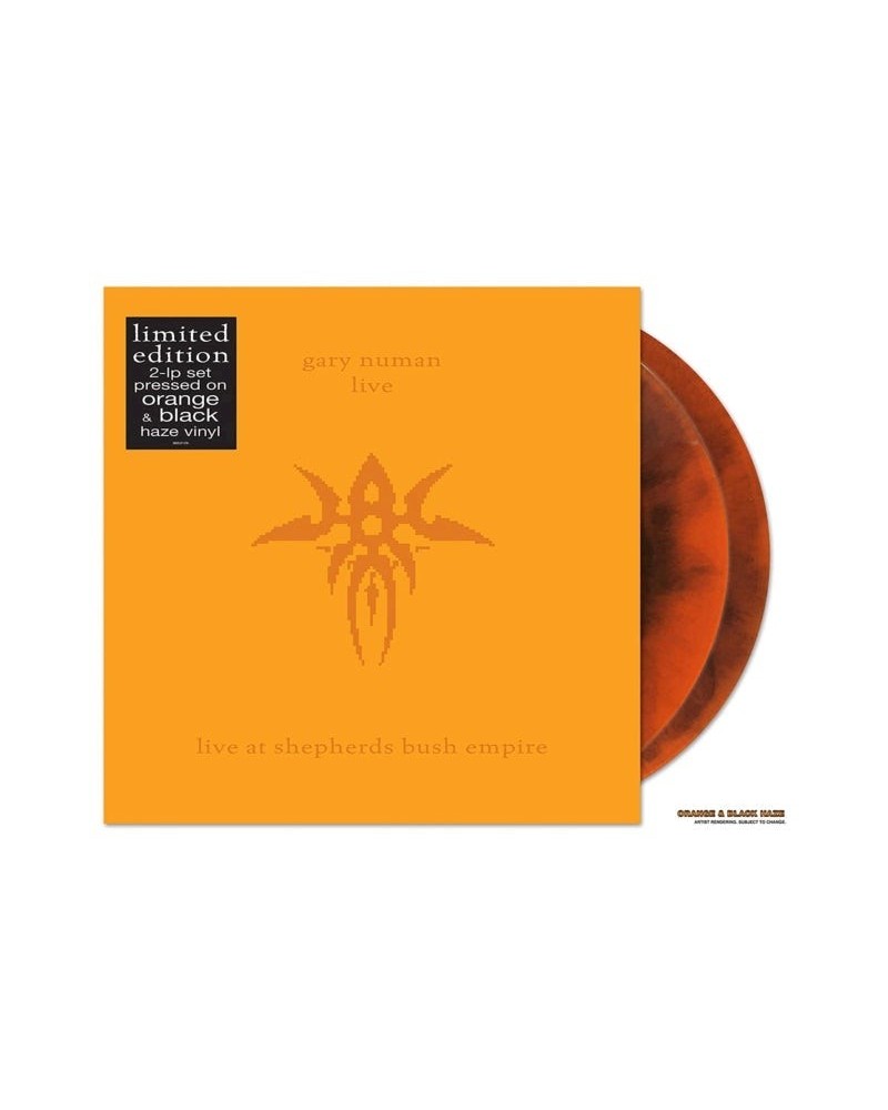 Gary Numan LP Vinyl Record - Live At Shepherds Bush Empire (Orange/Black Haze Vinyl) $23.84 Vinyl