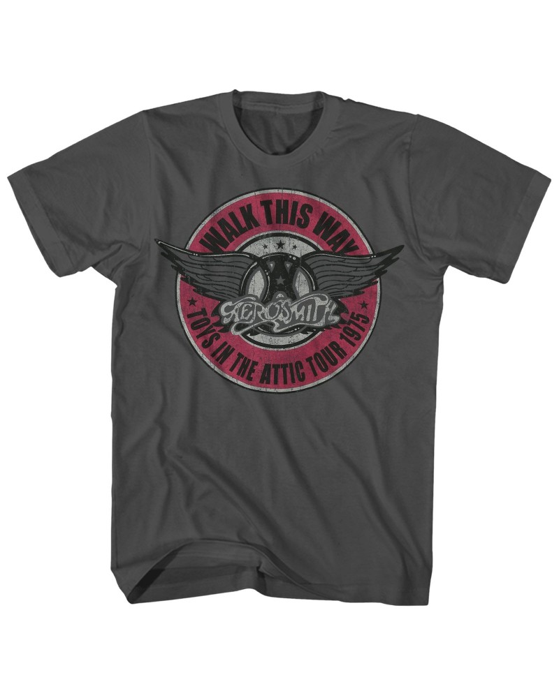 Aerosmith T-Shirt | Walk This Way Tour ’75 Shirt (Reissue) $11.73 Shirts