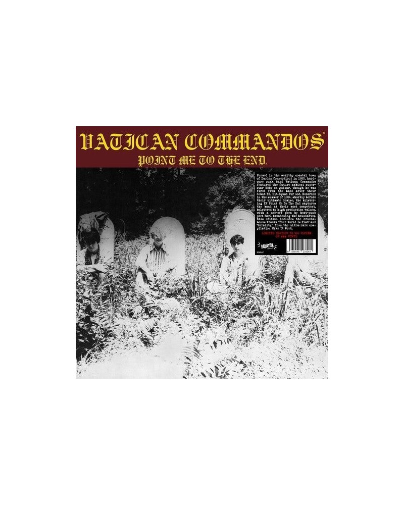 Vatican Commandos POINT ME TO THE END Vinyl Record $10.34 Vinyl