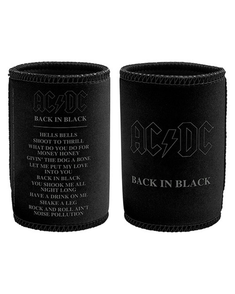 AC/DC Back in Black Beer Drink Cooler $0.45 Drinkware