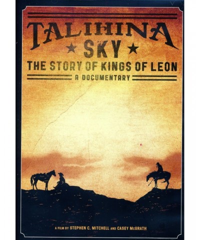 Kings of Leon TALIHINA SKY: THE STORY OF KINGS OF LEON DVD $9.16 Videos