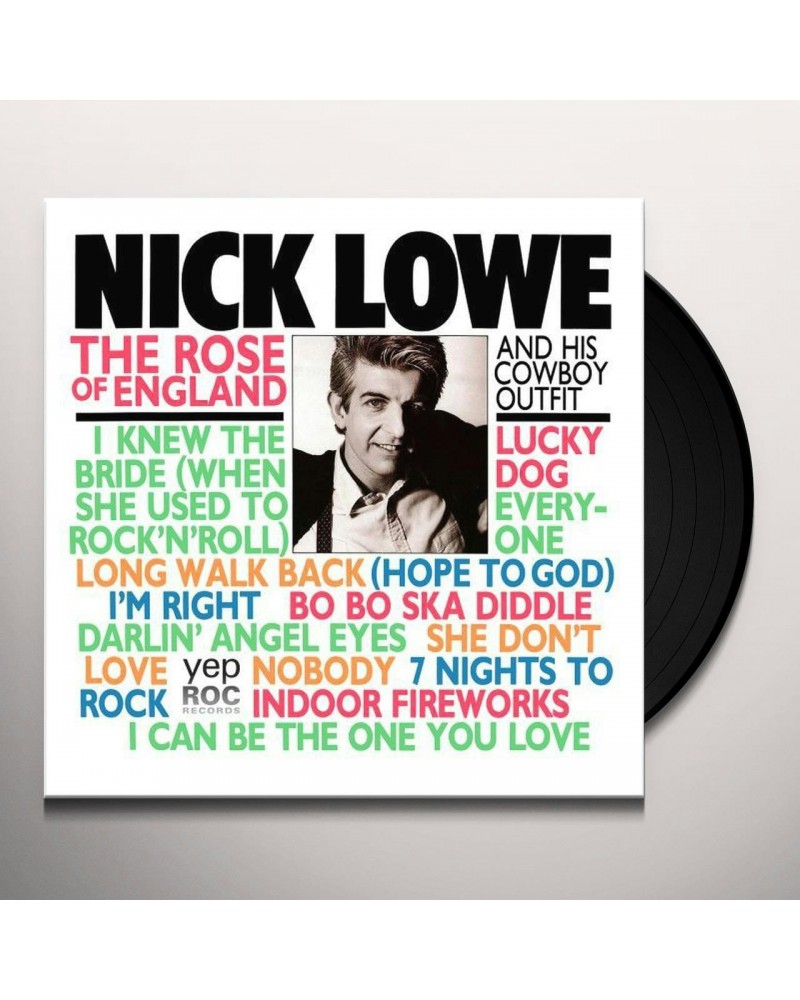 Nick Lowe ROSE OF ENGLAND Vinyl Record $6.20 Vinyl