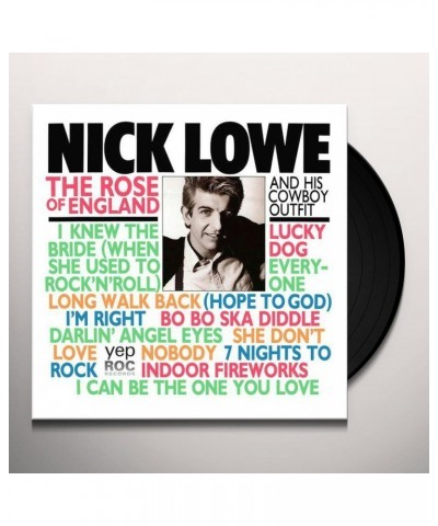 Nick Lowe ROSE OF ENGLAND Vinyl Record $6.20 Vinyl