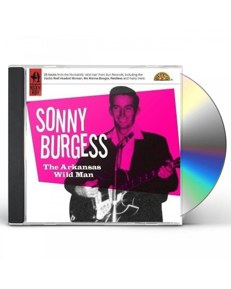 Sonny Burgess ARKANSAS WILD MAN CD $3.36 CD